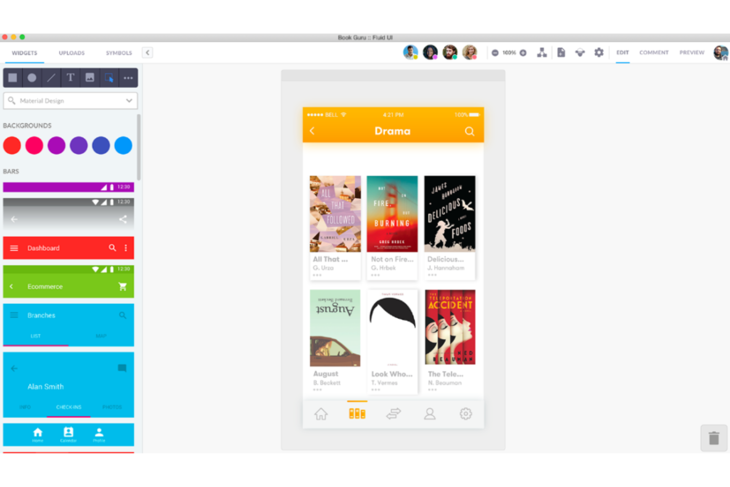 Fluid UI screenshot - 10 beste UI-Entwicklertools für Frontend-Ingenieure in 2026