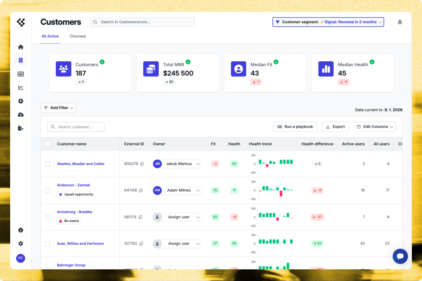 Customerscore.io screenshot - 10 Beste Nutzer-Tracking-Software Im Test Für 2026