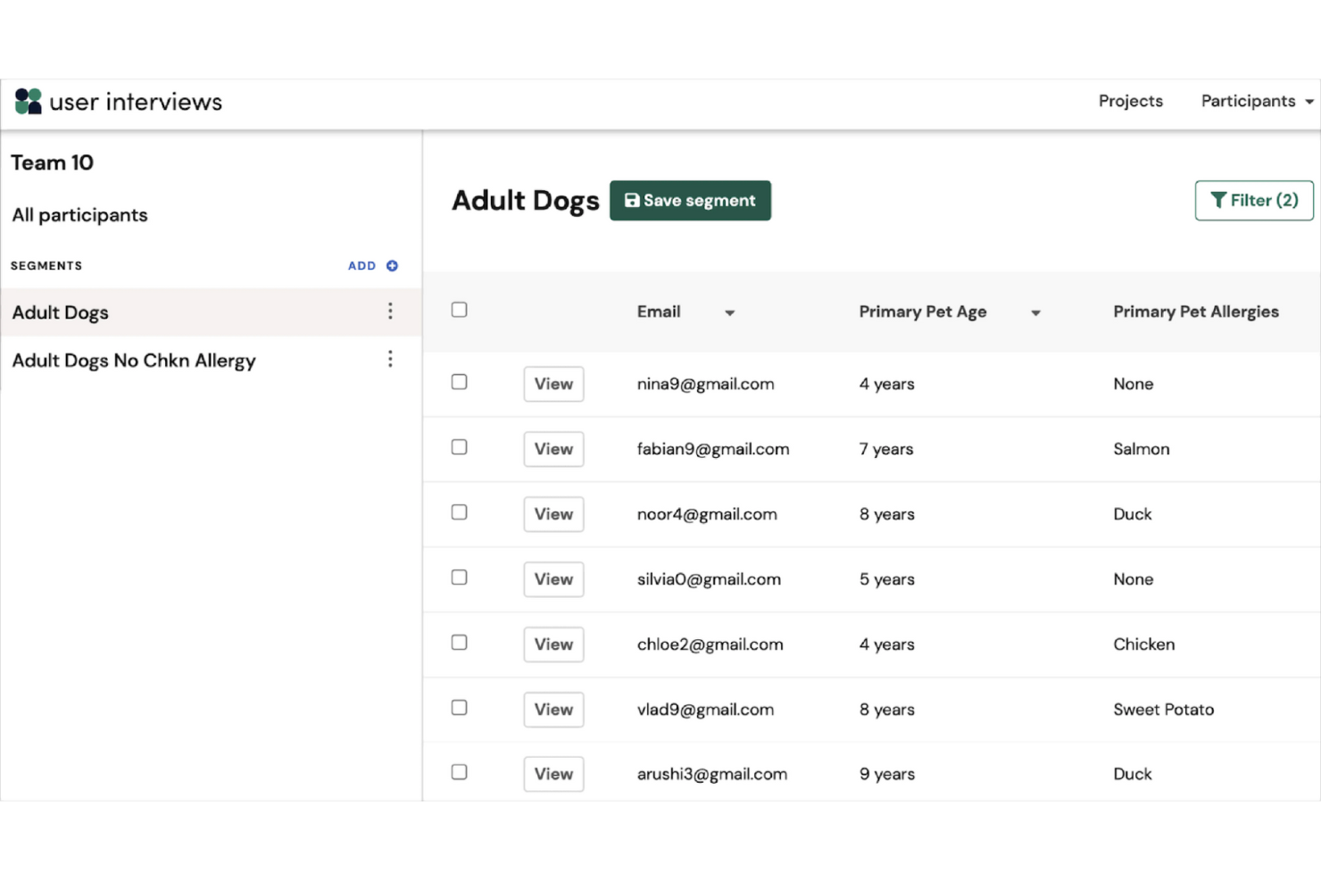 User Interviews screenshot - 10 Beste UX-Research-Tools im Test 2026