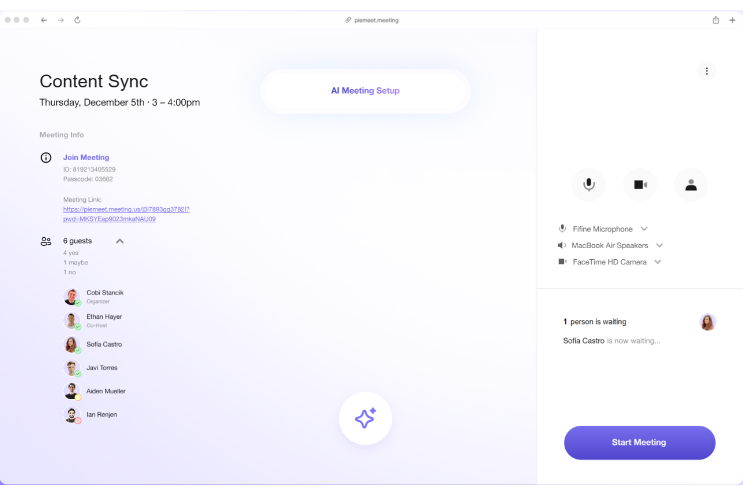 ProtoPie screenshot - 10 meilleures alternatives à Framer examinées en 2026