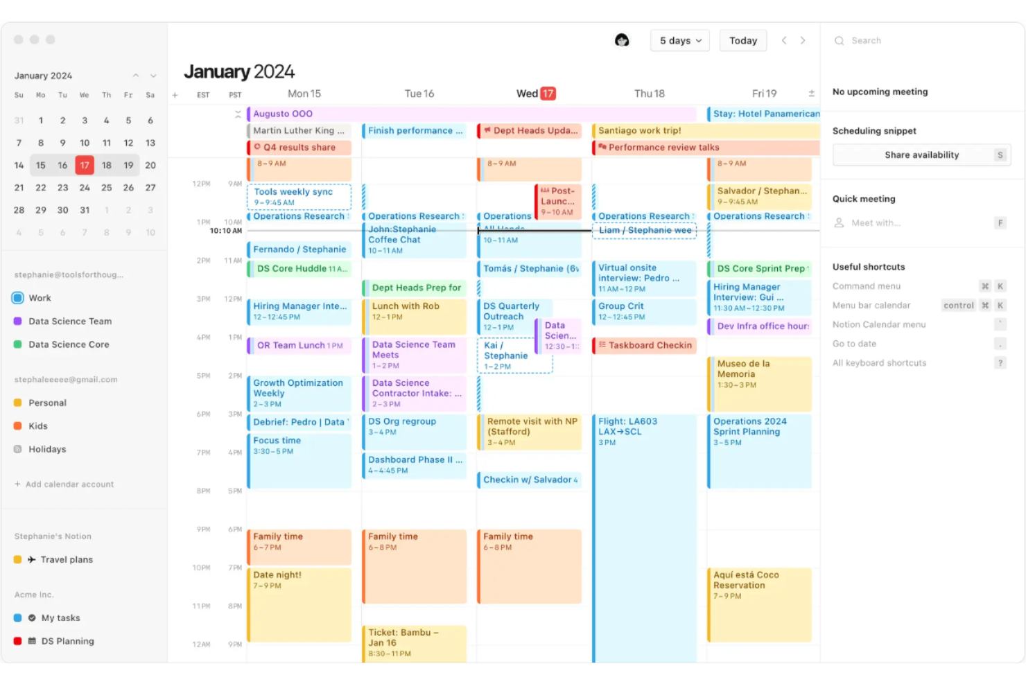 Notion screenshot - 10 meilleurs outils alternatifs à Asana pour les équipes produit en 2026