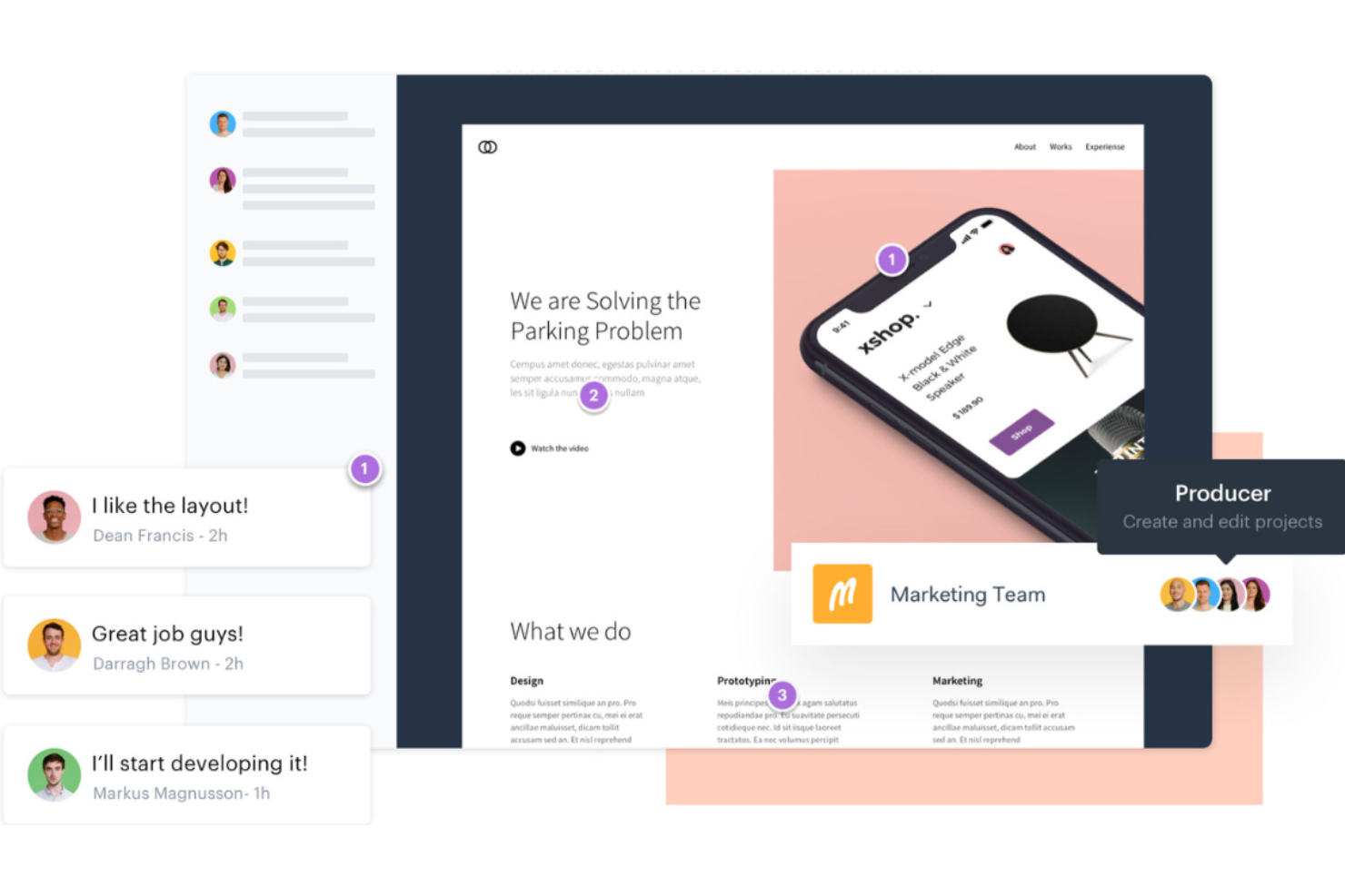 Marvel screenshot - 10 meilleures alternatives à Sketch évaluées en 2026