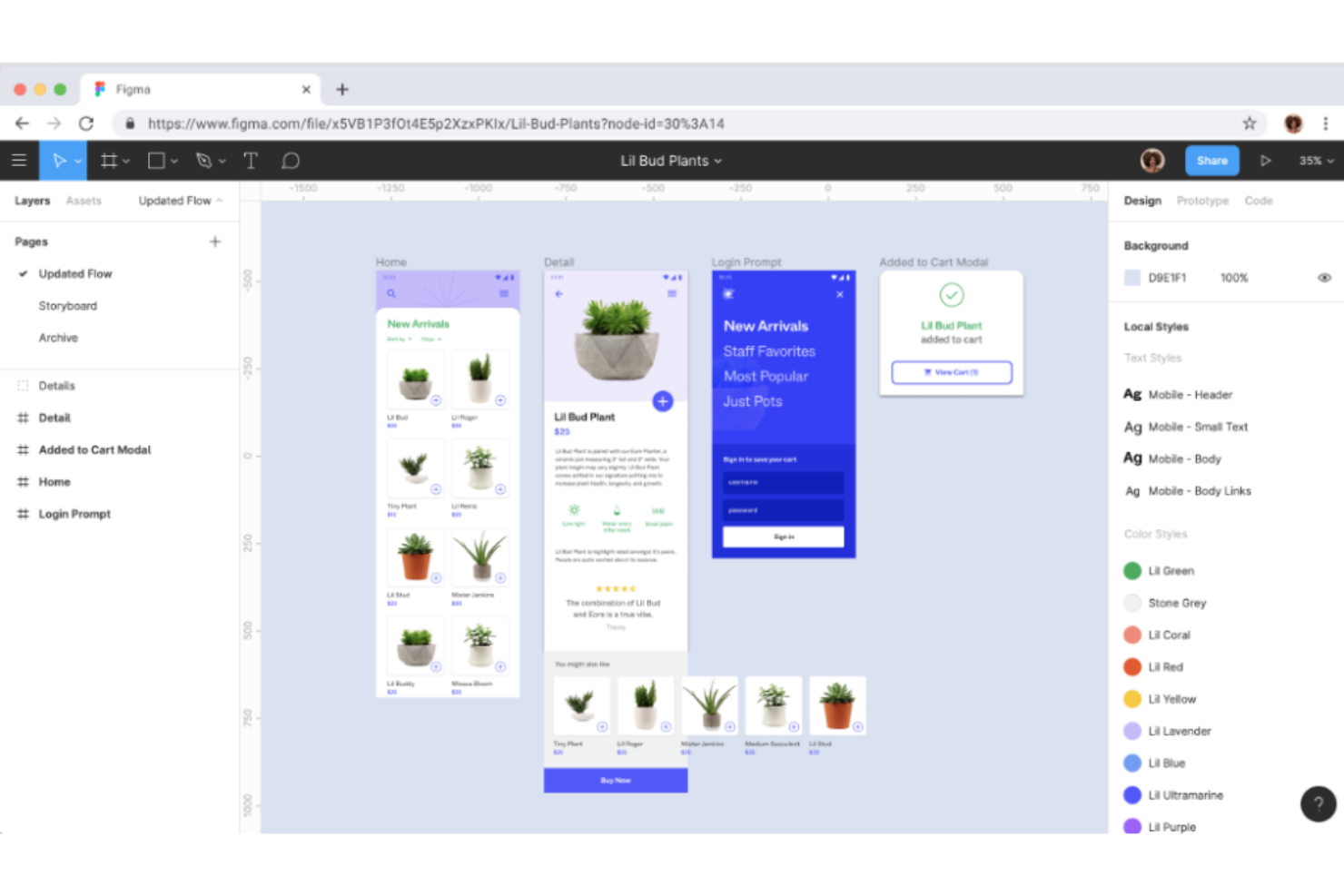 Figma screenshot - 10 beste Werkzeuge zur Benutzeroberflächenentwicklung für Frontend-Entwickler im Jahr 2026