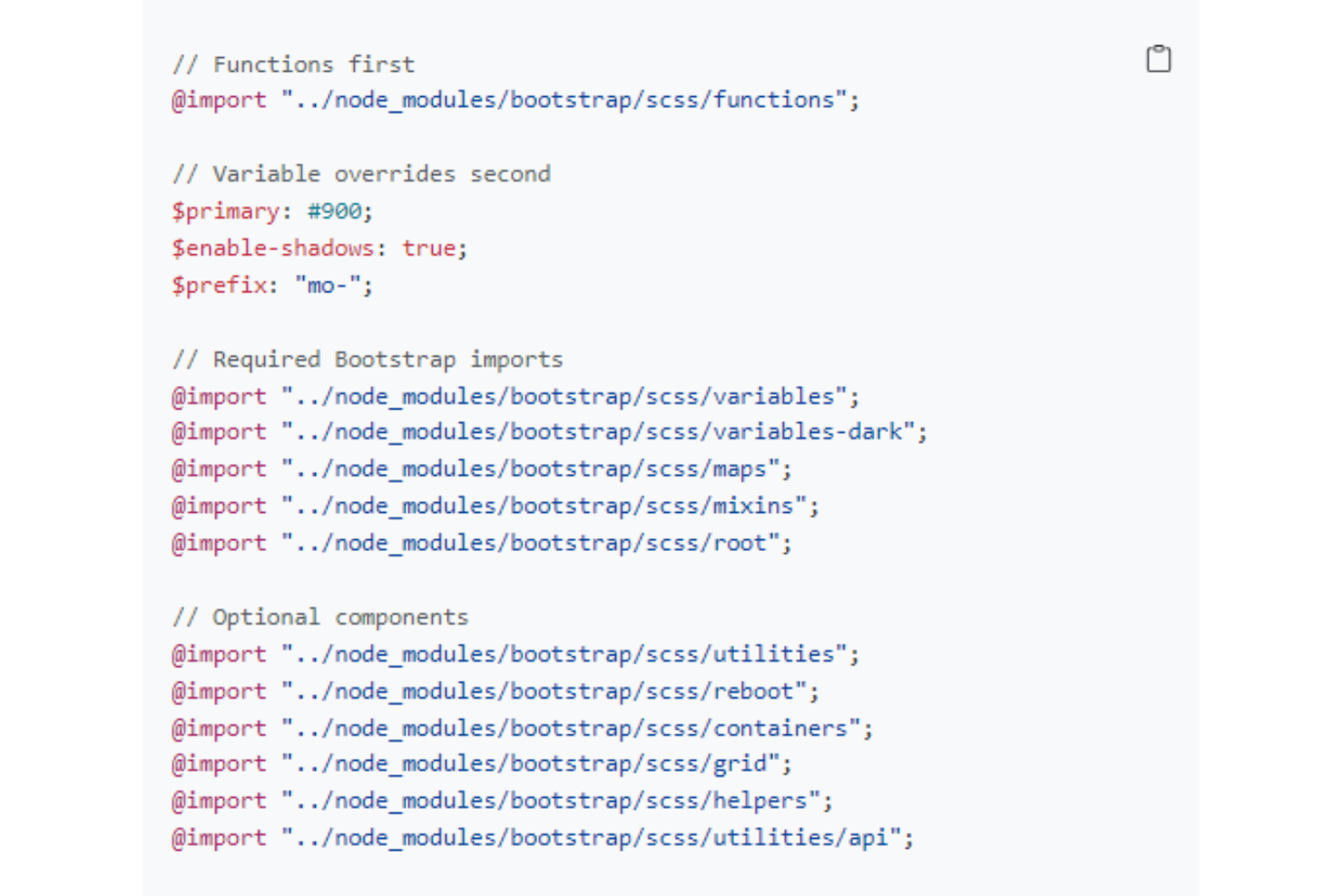 Bootstrap screenshot - 10 beste Werkzeuge zur Benutzeroberflächenentwicklung für Frontend-Entwickler im Jahr 2026