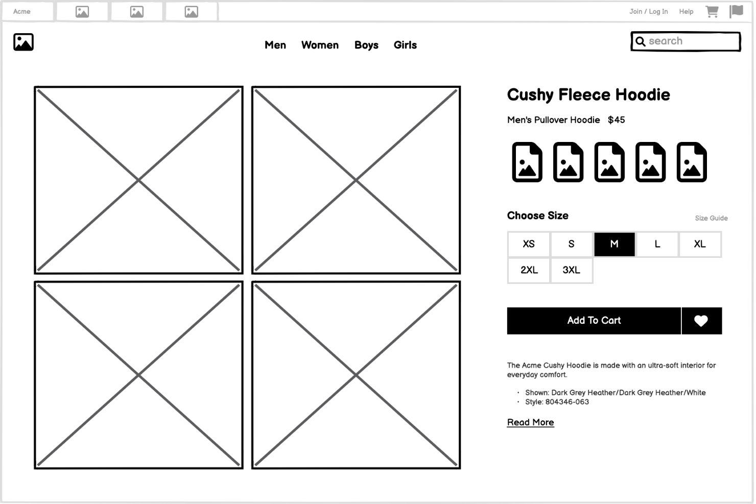 Balsamiq screenshot - 10 Beste UX-Design-Tools zur Steigerung der Design-Effizienz 2026
