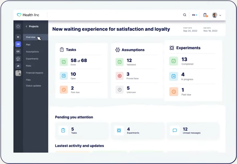InnovationCast screenshot - 10 Beste Innovationsmanagement-Software im Test 2026