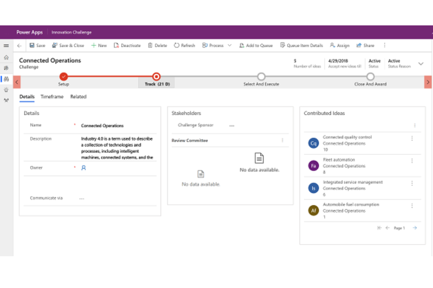 Microsoft Power Apps screenshot - 10 der besten Rapid Application Development Softwares für 2026 ausgewählt