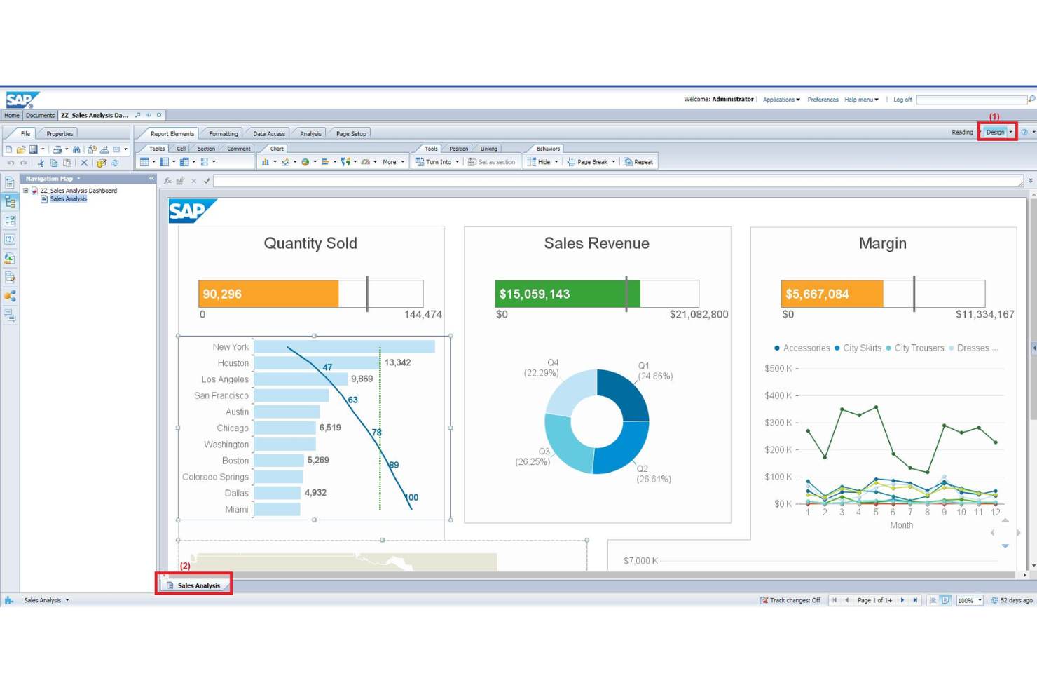 SAP BusinessObjects Business Intelligence screenshot - 7 Migliori Piattaforme di Business Intelligence nel 2026