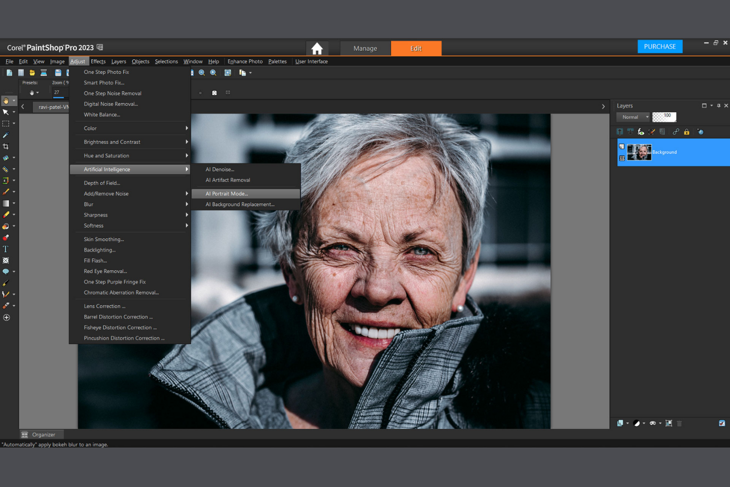 PaintShop Pro screenshot - 10 Migliori Alternative ad Adobe Photoshop Scelte per 2026