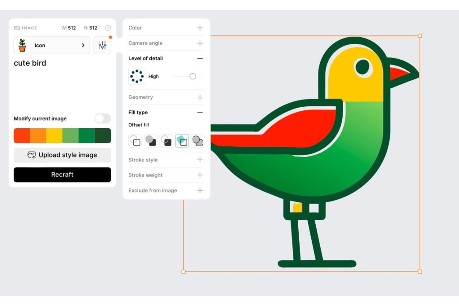 Recraft screenshot - 10 alternative ad Adobe Illustrator selezionate per 2026