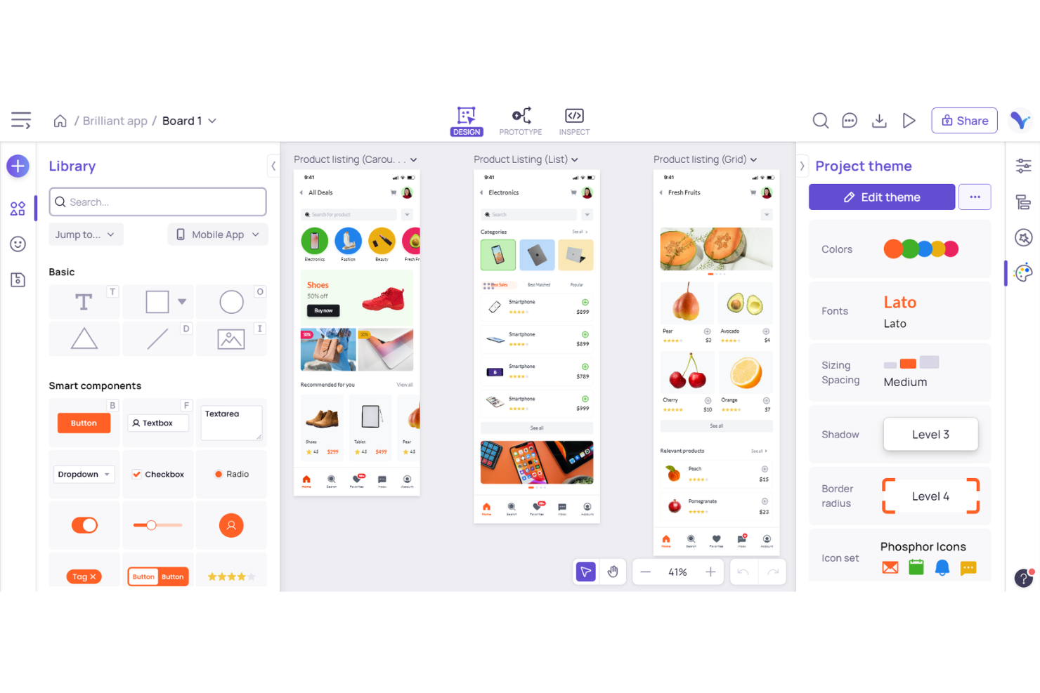 Visily screenshot - 10 Migliori Strumenti di Wireframing con IA nel 2026