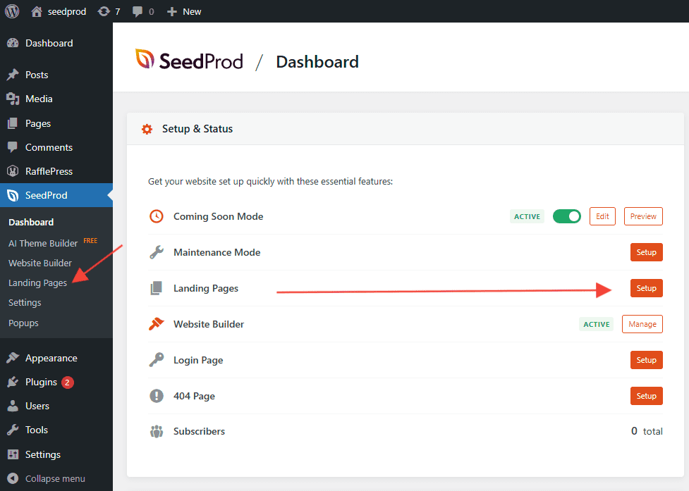 SeedProd screenshot - 10 Migliori Software Gratuiti per il Web Design Recensiti nel 2026