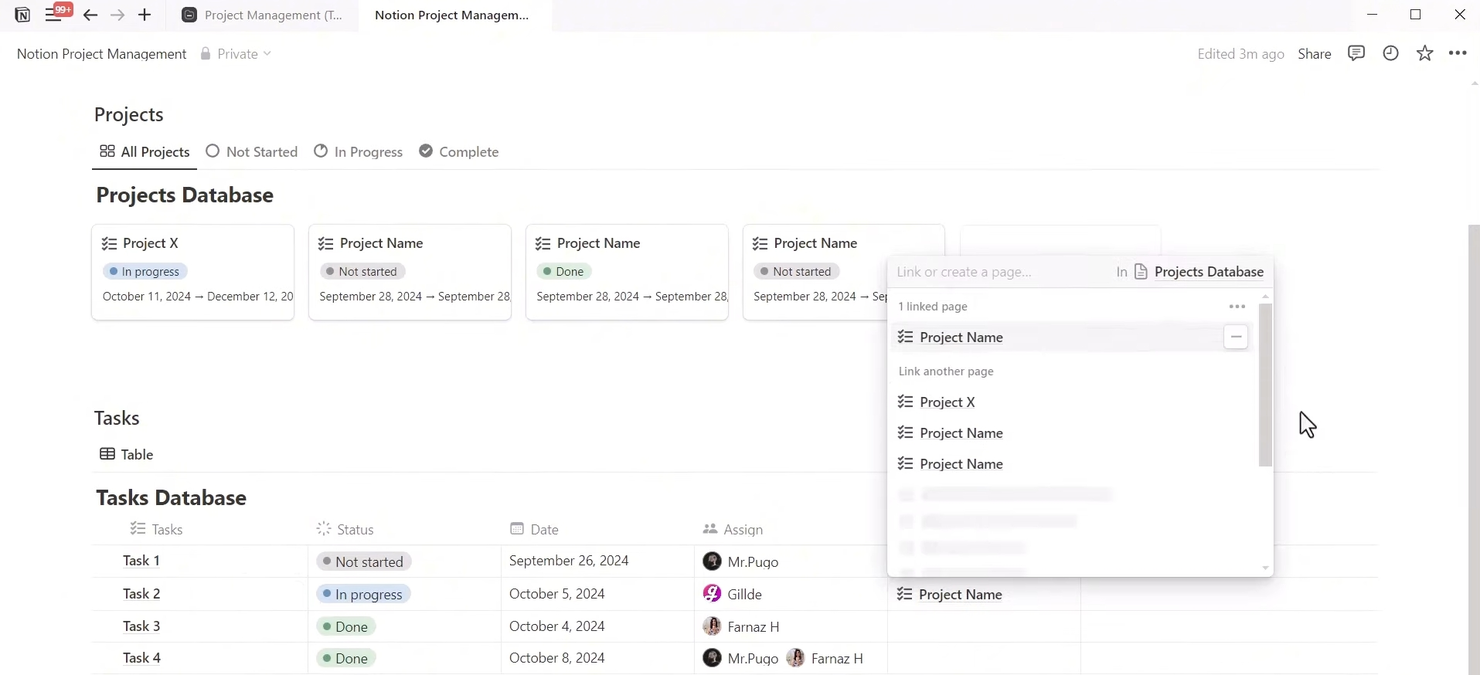 Notion screenshot - 10 Migliori soluzioni di gestione prodotto con intelligenza artificiale recensite nel 2026