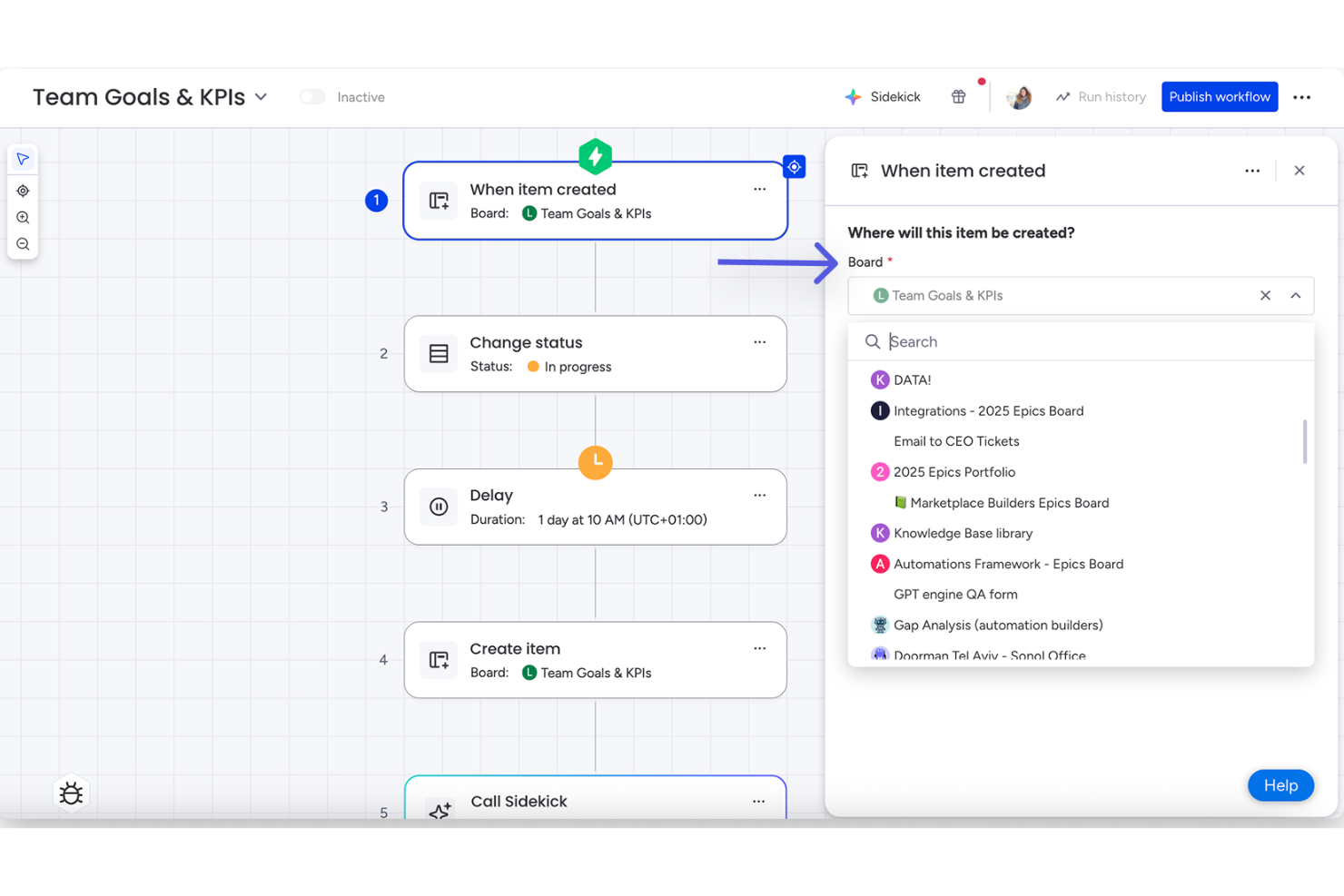 monday AI Workspace screenshot - 10 Migliori soluzioni di gestione prodotto con intelligenza artificiale recensite nel 2026