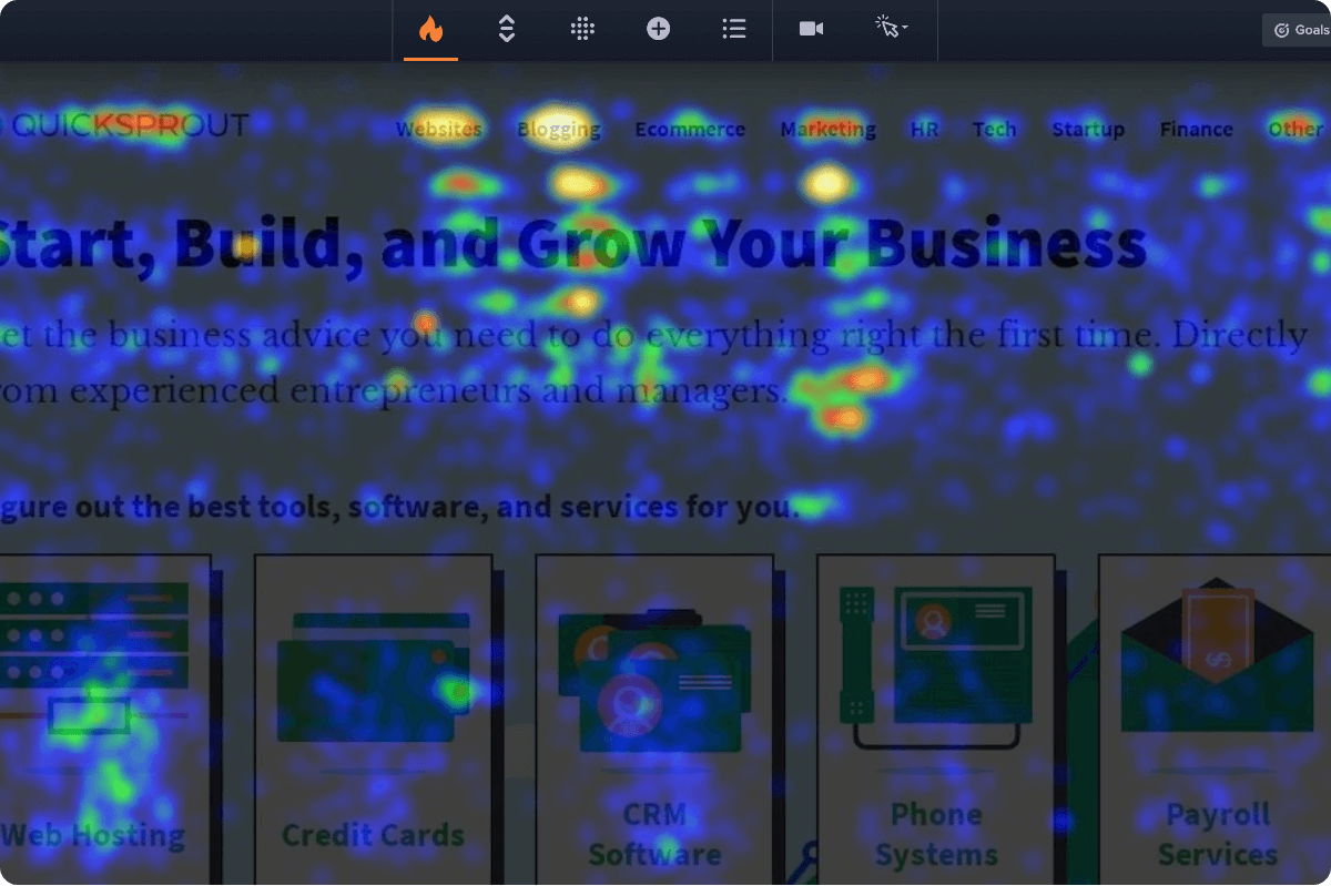 Crazy Egg screenshot - 10 Migliori Soluzioni Software Heatmap Gratuite Recensite nel 2026