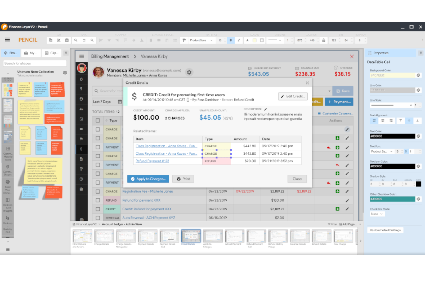 Pencil Project screenshot - 10 migliori alternative a Balsamiq recensite nel 2026