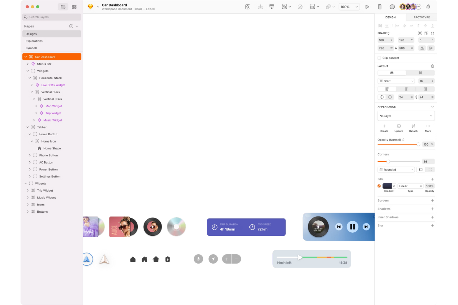 Sketch screenshot - 10 migliori alternative a Balsamiq recensite nel 2026