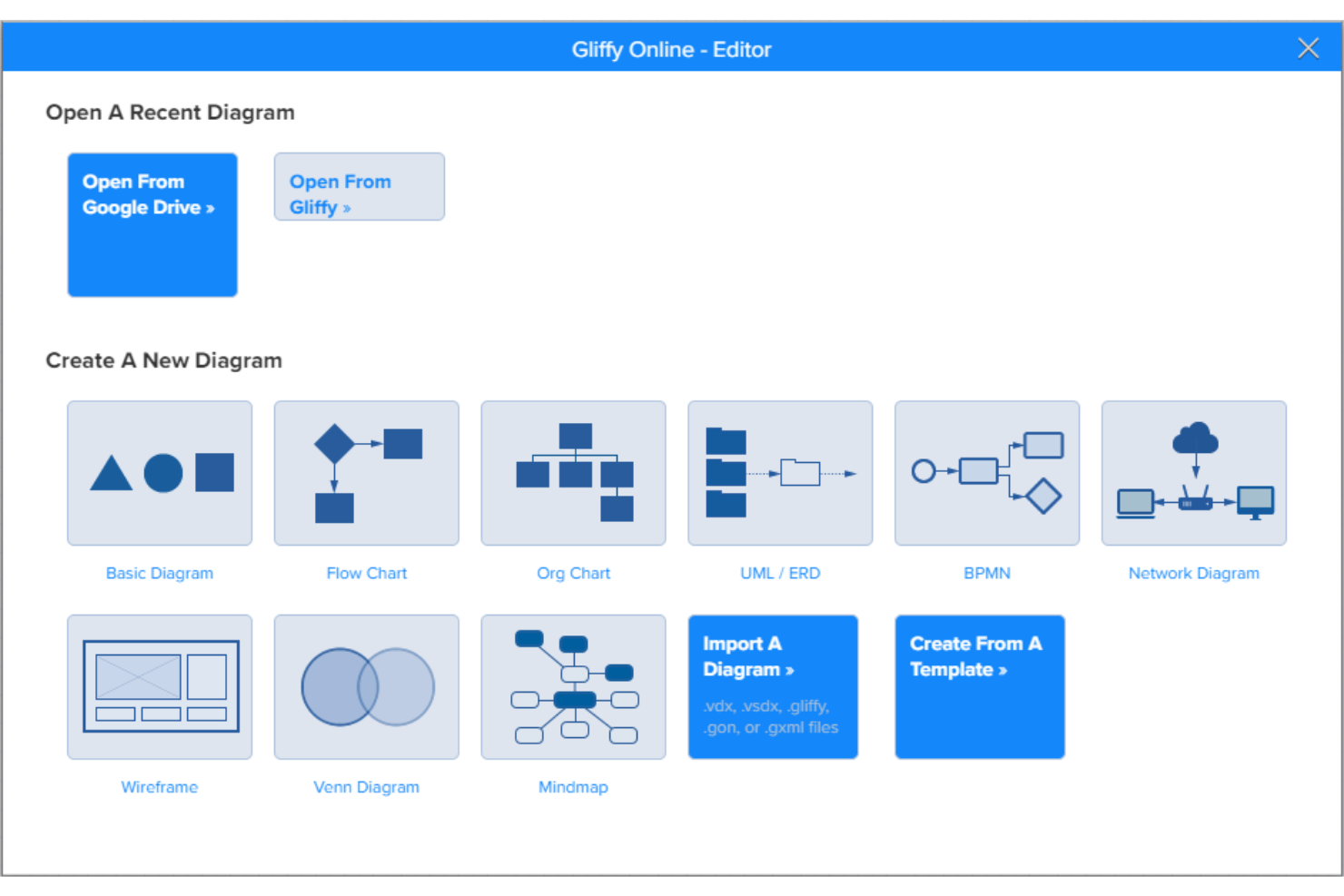 Gliffy screenshot - 10 migliori alternative a Balsamiq recensite nel 2026