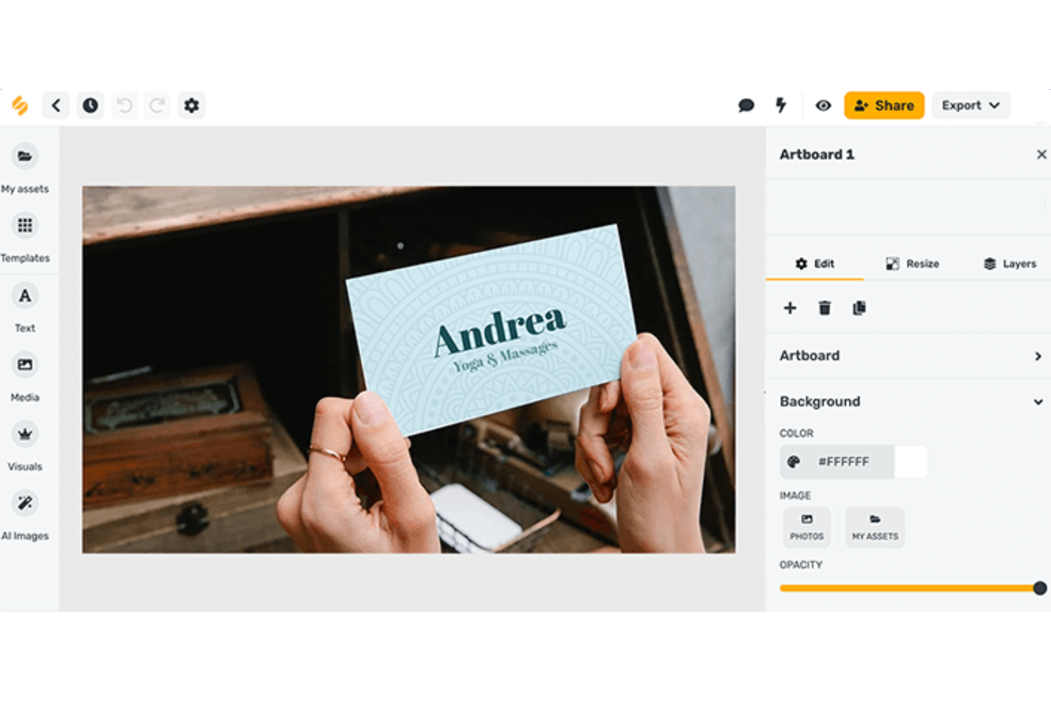 Picsart screenshot - 10 migliori software per la generazione di mockup recensiti nel 2026