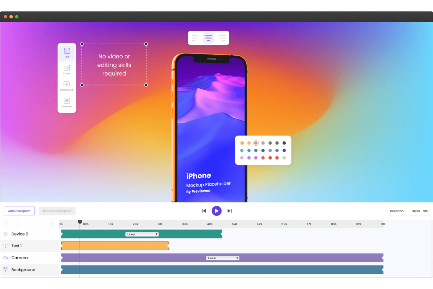 Previewed screenshot - 10 migliori software per la generazione di mockup recensiti nel 2026