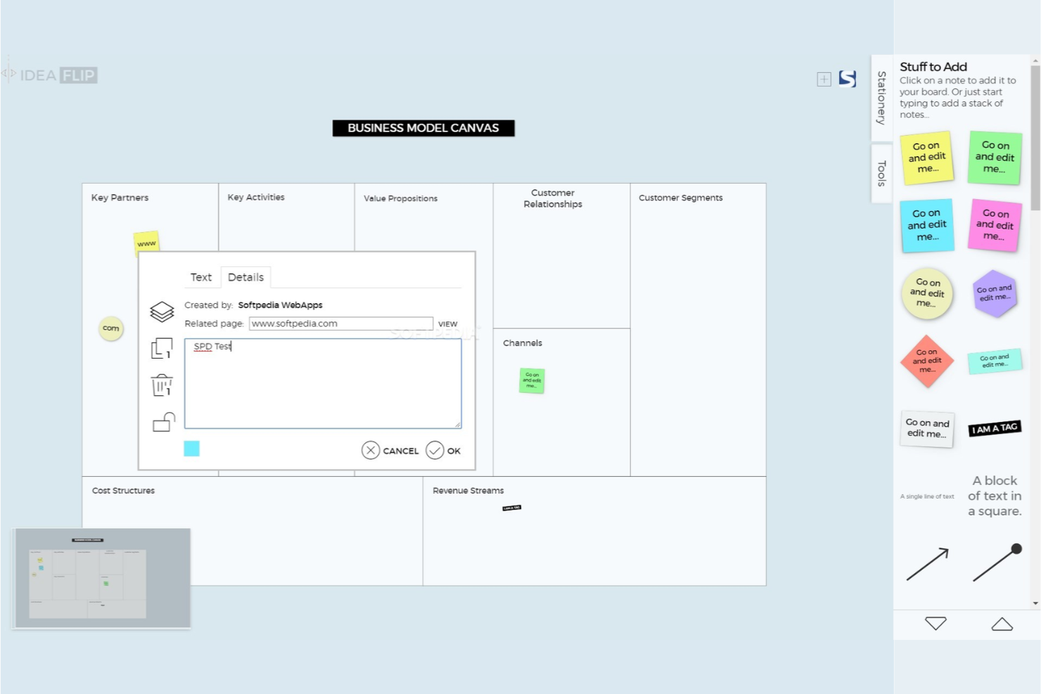 Ideaflip screenshot - 10 migliori strumenti di design thinking del 2026