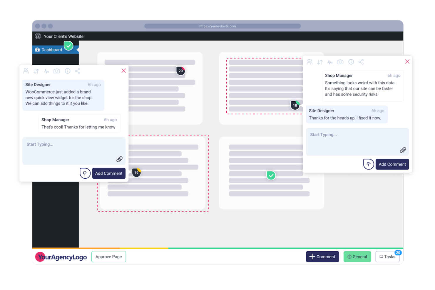 Atarim screenshot - 10 migliori software per l’approvazione dei progetti recensiti nel 2026