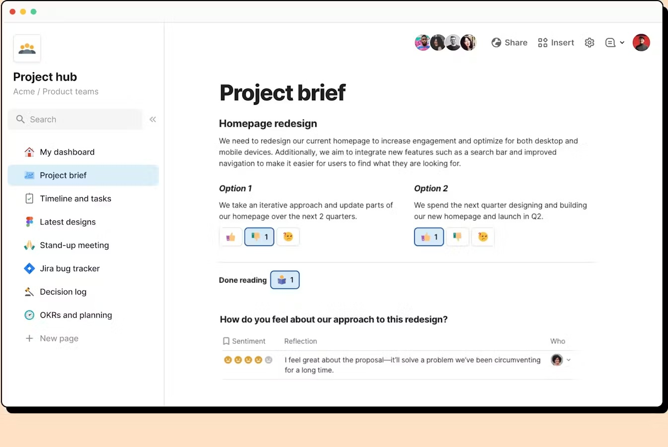 Coda screenshot - 10 migliori soluzioni software per lo sviluppo di prodotti nel 2026