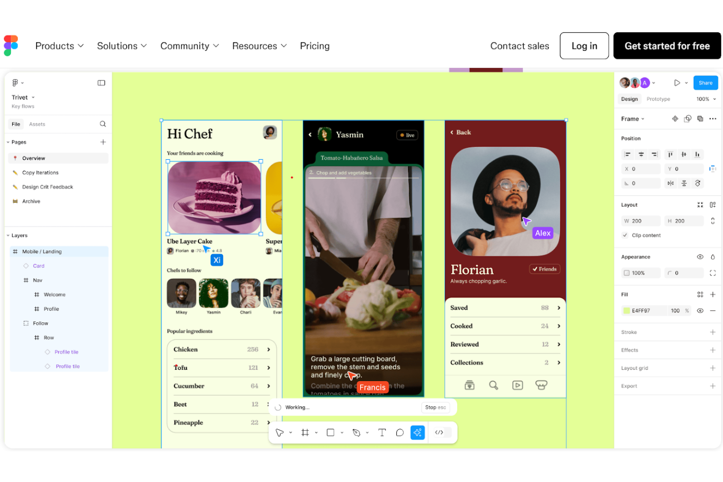 Figma screenshot - 10 Migliori Alternative a InVision Recensite nel 2026