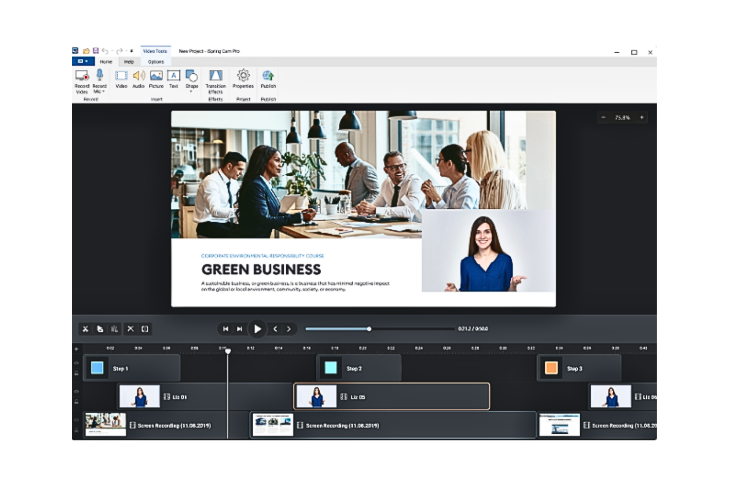 iSpring Suite 11 screenshot - 10 Migliori Piattaforme di Progettazione Didattica Recensite per 2026