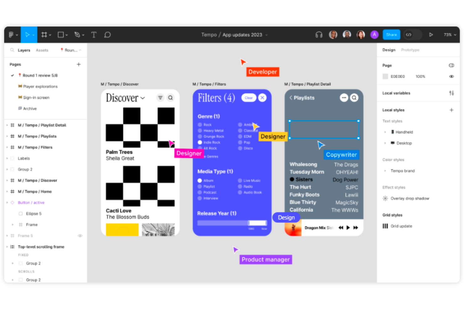 Figma screenshot - 10 Migliori Strumenti di Progettazione del Prodotto Recensiti per 2026