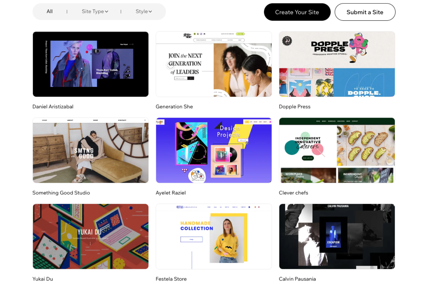 Wix screenshot - 10 Migliori software di web design per creare siti nel 2026