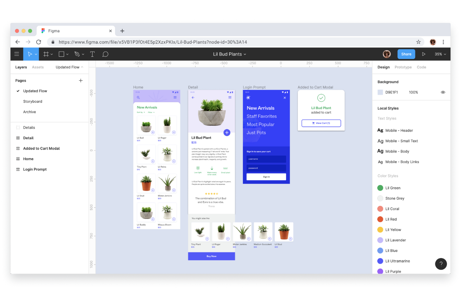 Figma screenshot - 10 Migliori Strumenti di UX Design per Aumentare l’Efficienza del Design nel 2026