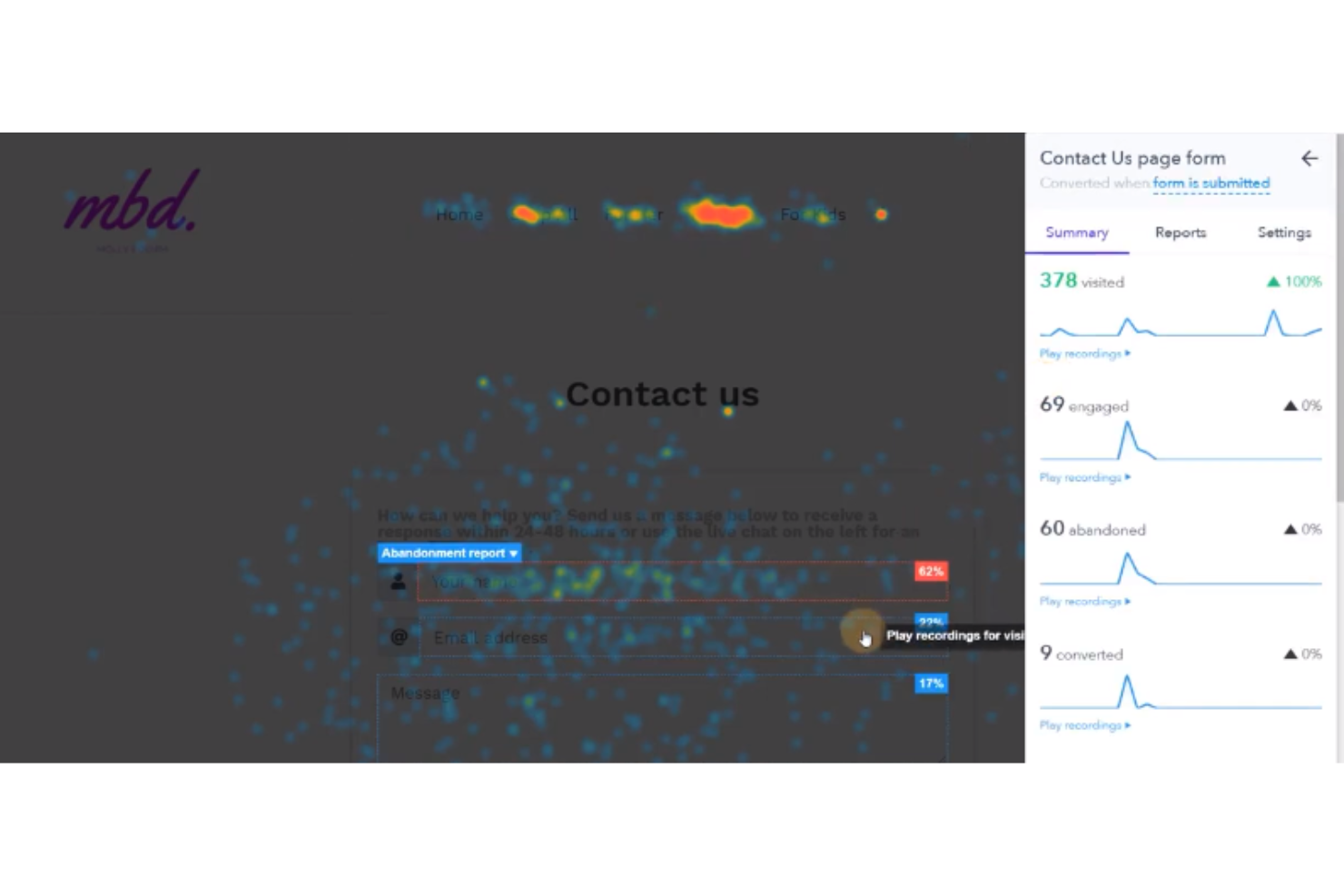 Lucky Orange screenshot - 10 Migliori Soluzioni Software Heatmap Confrontate Nel 2026
