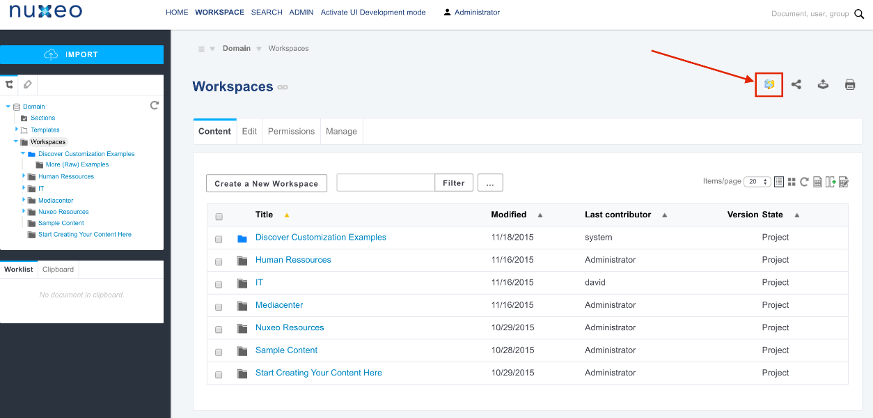 Nuxeo Platform screenshot - 10 Migliori Soluzioni Software di Progettazione Prodotto Recensite nel 2026