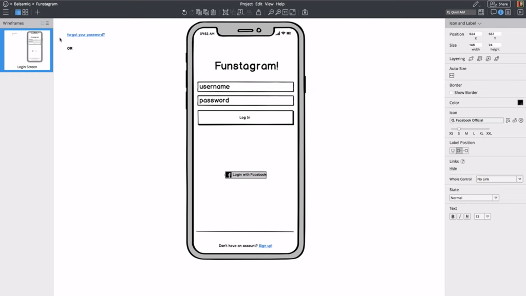 Balsamiq screenshot - 10 Migliori Strumenti di Prototipazione Per Testare Idee Nel 2026