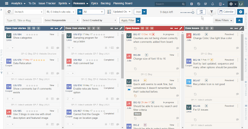 Yodiz screenshot - 10 migliori strumenti product backlog per la prioritizzazione nel 2026