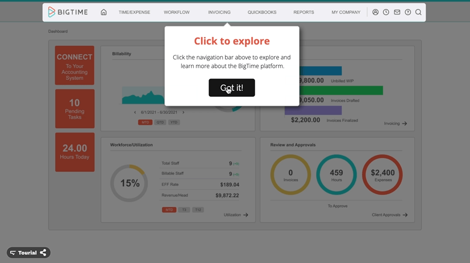 Tourial screenshot - 10 migliori soluzioni software per demo interattive recensite nel 2026