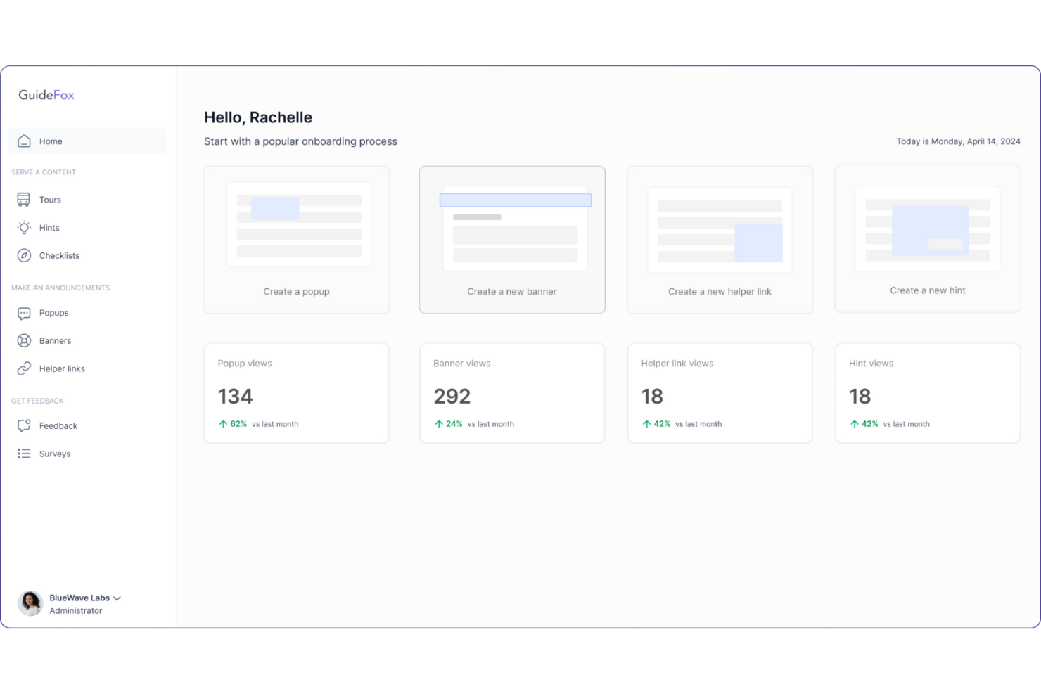 Guidefox screenshot - 10 migliori software gratuiti per l’onboarding degli utenti recensiti nel 2026