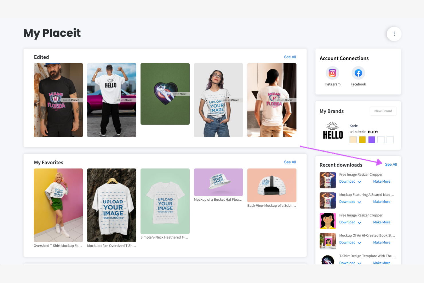 Placeit screenshot - 10 Mejores Herramientas Generadoras de Mockups de Productos en 2026