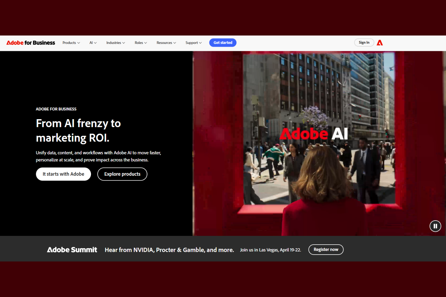 Adobe Target screenshot - Los 10 mejores herramientas de IA para pruebas A/B en 2026