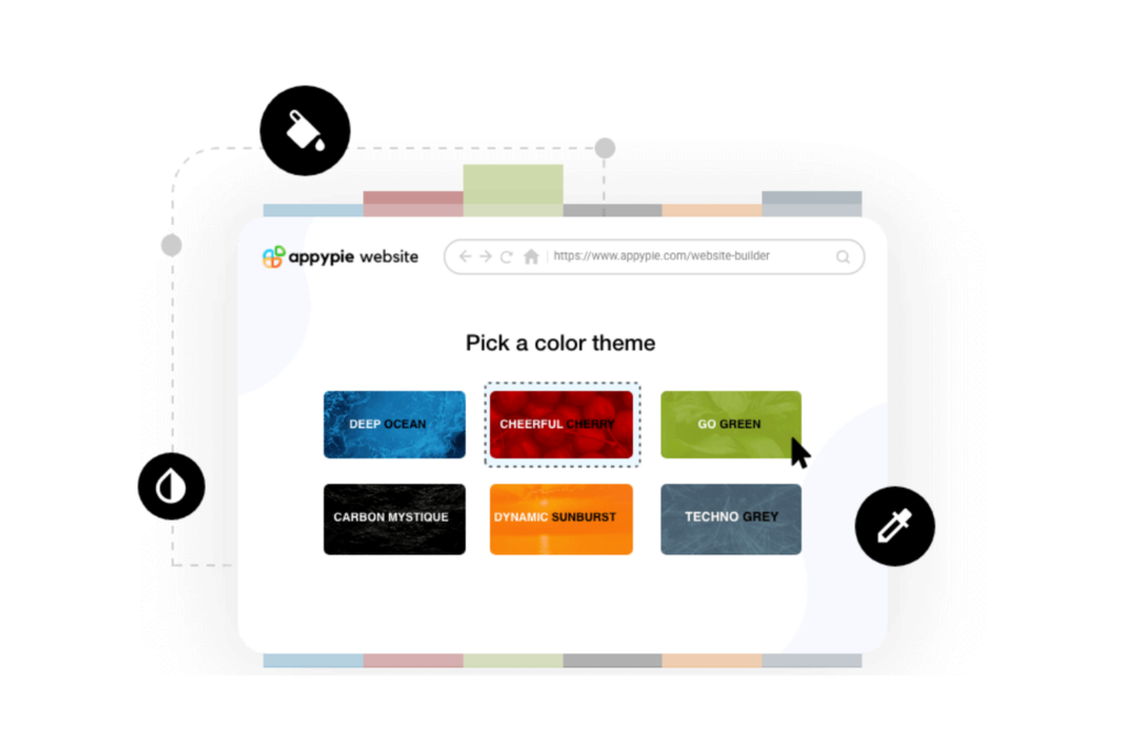 Appy Pie screenshot - 10 mejores aplicaciones de software de diseño web offline analizadas en 2026