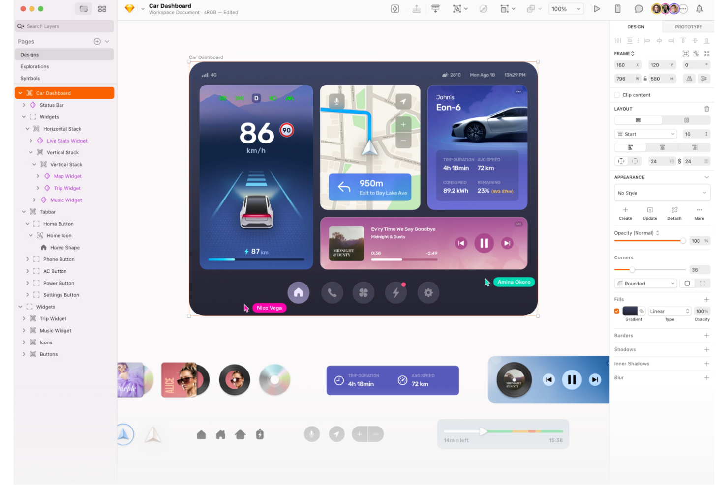 Sketch screenshot - 10 Mejores Herramientas de Colaboración UX Analizadas en 2026