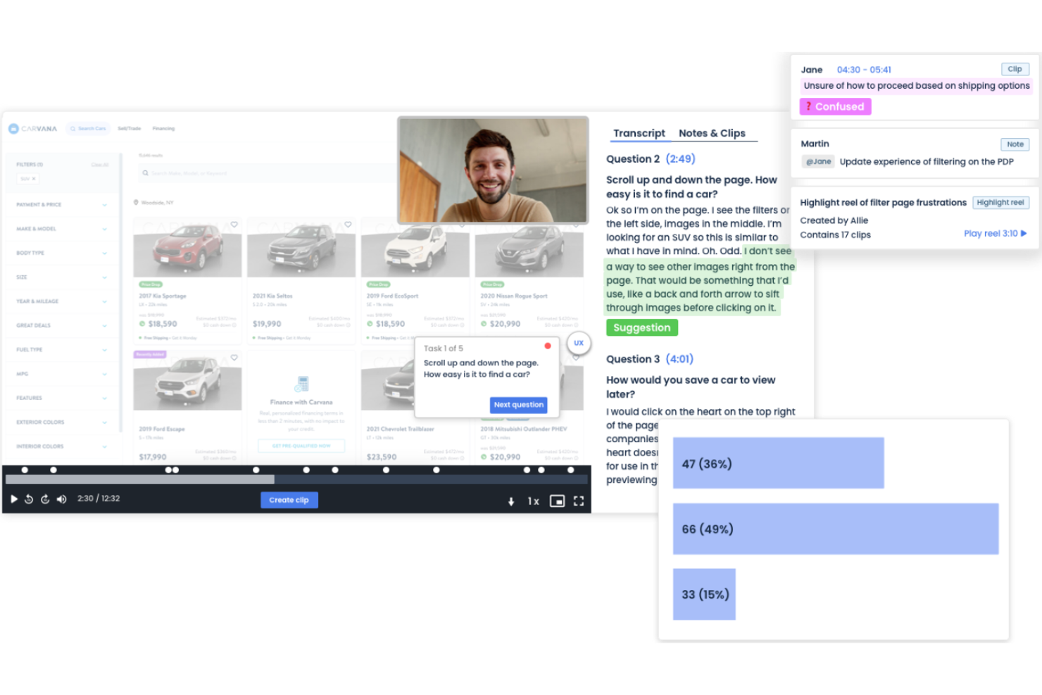 PlaybookUX screenshot - 10 Mejores Herramientas de Pruebas de Experiencia de Usuario Revisadas en 2026