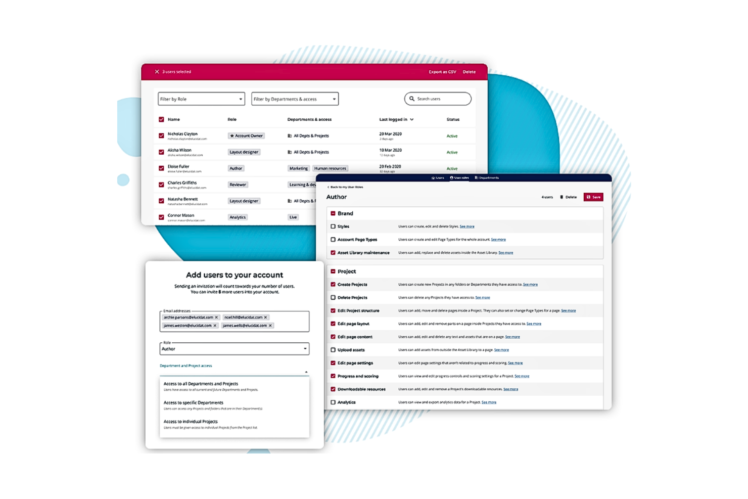 Elucidat screenshot - 10 Mejores Software de Diseño de Aprendizaje Revisados para 2026