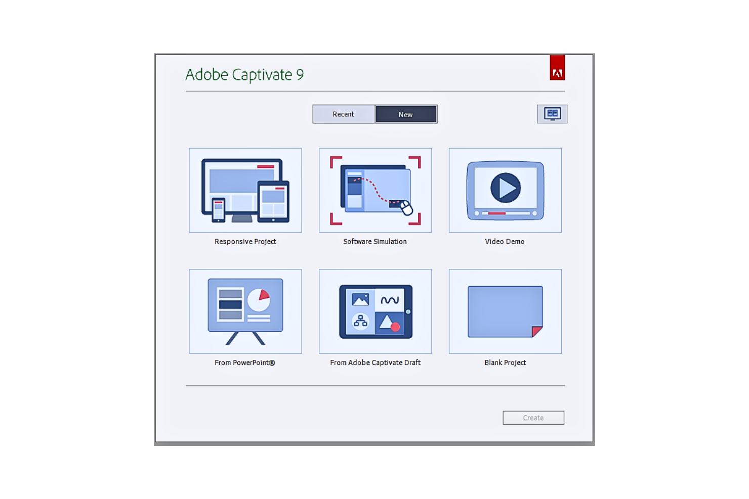 Adobe Captivate screenshot - 10 Mejores Software de Diseño de Aprendizaje Revisados para 2026
