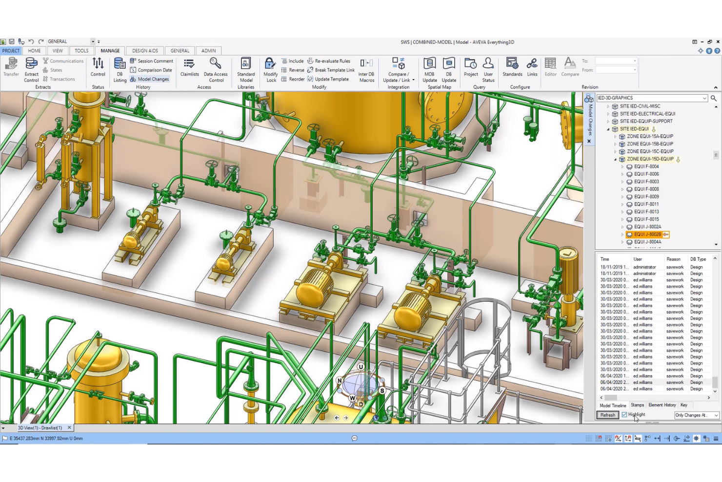 AVEVA E3D Design screenshot - 10 Mejores Herramientas de Diseño para Equipos de Producto en 2026