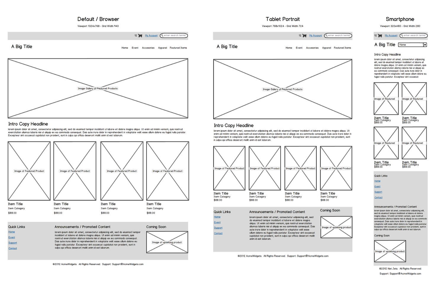 Balsamiq screenshot - 10 Mejores Programas de Diseño de Interfaz de Usuario para 2026