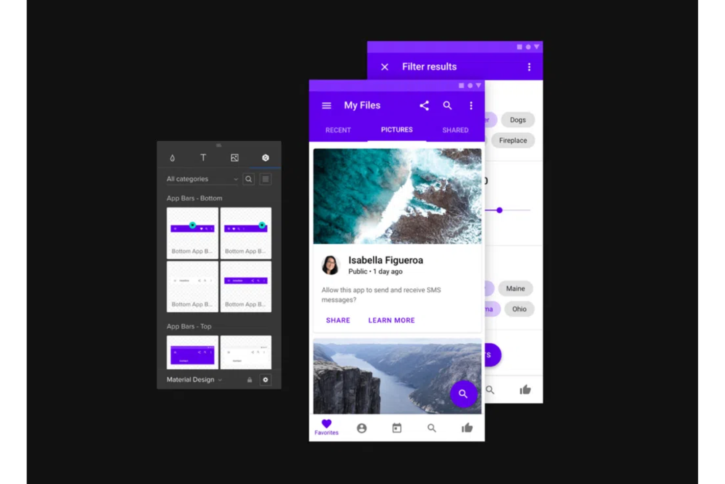 UXPin screenshot - 10 Mejores Programas de Diseño de Interfaz de Usuario para 2026