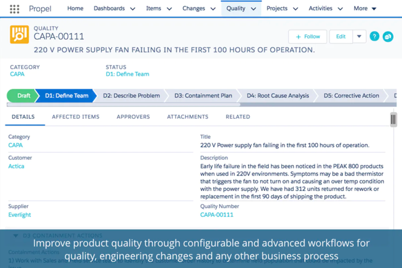 Propel screenshot - Las 10 Mejores Herramientas de Gestión de Cartera de Productos en 2026