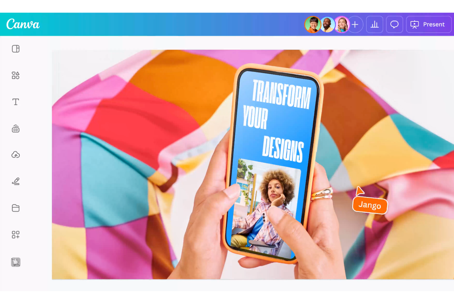 Canva screenshot - 10 Mejores Programas Generadores de Mockups Analizados en 2026